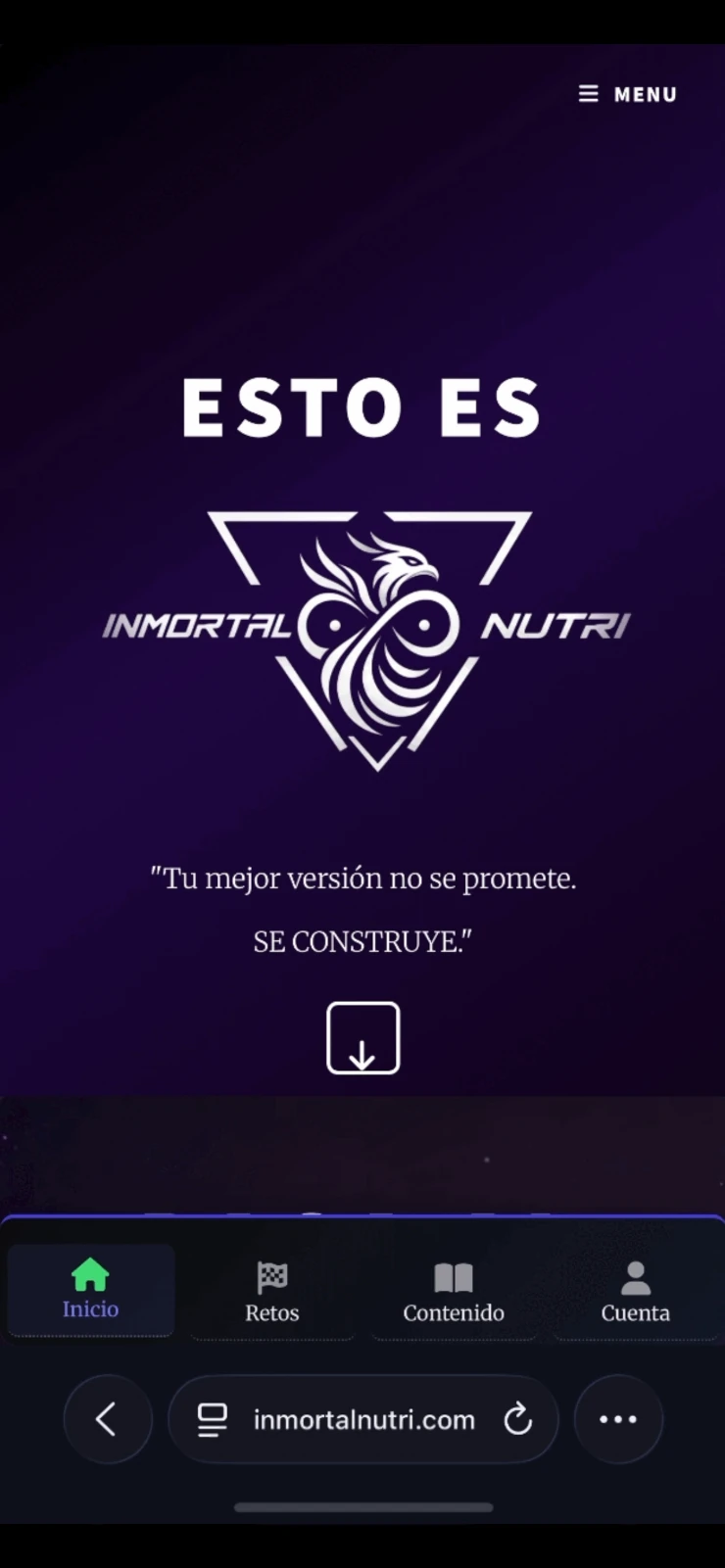 Instrucciones visuales para agregar a pantalla de inicio